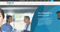 Desktop Screenshot of firstcallhealth.com.au